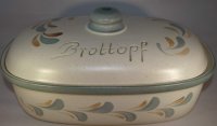 (Bild für) Brottopf 30 cm Schilf oval