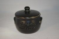 (Bild für) Handkäs mit Musik Topf 500 ml schwarz matt