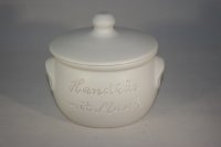 (Bild für) Handkäs mit Musik Topf 500 ml weiss matt