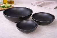 Nordic Bowl SET schwarz matt (Bild für) Nordic Bowl SET schwarz matt