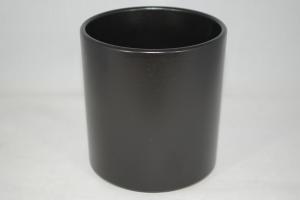 Stapelbare Vorratsdose groß einzeln schwarz matt