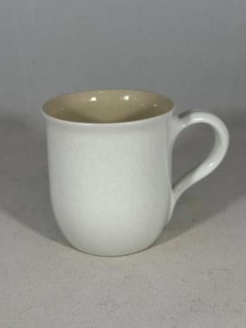 Kaffeebecher Neutral weiss glaenzend