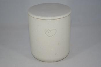 Tierfutterdose Herz Hund sahara