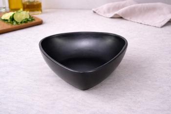 Schale klein schwarz matt