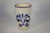 0,25 l Becher gr blau mit Firmenname & Name extra
