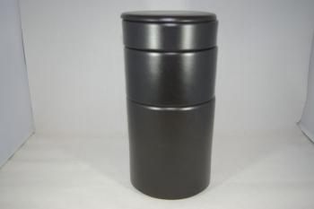 Set Stapelbare Vorratsdose groß mittel und klein schwarz matt