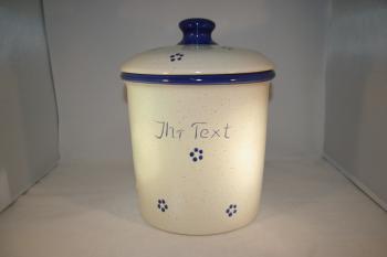 Vorratstopf mit eigenem Text 5 Liter